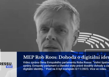 MEP Rob Roos: Dohoda o digitální identitě