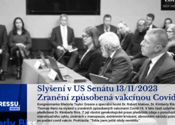 Slyšení v US Senátu 13/11/2023 Zranění způsobená vakcínou Covid-19: Dr. Kimberly Biss