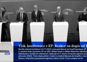 Tisk. konference v EP: Reakce na dopis od EMA