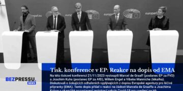 Tisk. konference v EP: Reakce na dopis od EMA