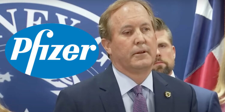 Generální prokurátor Ken Paxton podal žalobu na Pfizer za zkreslování účinnosti vakcíny COVID-19 a cenzury informací