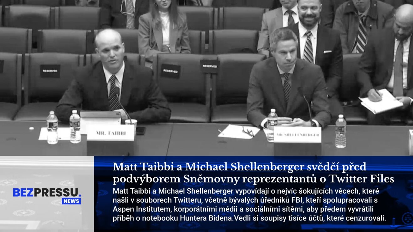 Matt Taibbi a Michael Shellenberger svědčí před podvýborem Sněmovny reprezentantů o Twitter Files