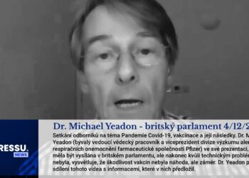 Dr. Michael Yeadon – britský parlament 4/12/2023