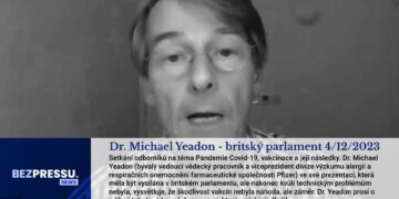 Dr. Michael Yeadon – britský parlament 4/12/2023