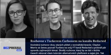 Rozhovor s Tuckerem Carlsonem na kanálu Redacted