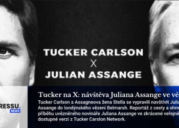 Tucker na X: návštěva Juliana Assange ve vězení