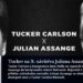 Tucker na X: návštěva Juliana Assange ve vězení
