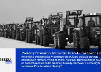 Protesty farmářů v Německu 8/1/24 – rozhovor z místa
