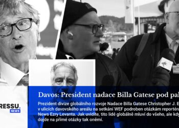 Davos: Prezident nadace Billa Gatese pod palbou