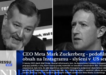 CEO Meta Mark Zuckerberg – pedofilní obsah na Instagramu – slyšení v US senátu