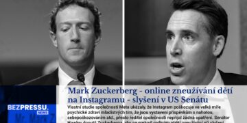 Mark Zuckerberg – online zneužívání dětí na Instagramu – slyšení v US Senátu