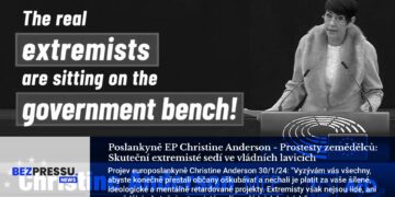 Poslankyně EP Christine Anderson: Skuteční extremisté sedí ve vládních lavicích
