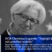 ECB Christine Lagarde: „Teplejší klima mění náš peněžní systém.“