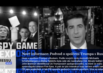 Nové informace: Podvod o spolčení Trumpa s Ruskem