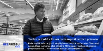 Tucker se vydal v Rusku na nákup základních potravin