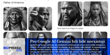 Pro Google AI Gemini bílí lidé neexistují
