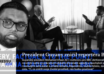 Prezident Guyany zničil reportéra BBC
