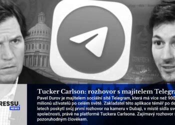 Tucker Carlson: rozhovor s majitelem Telegramu