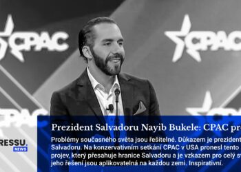 Prezident Salvadoru Nayib Bukele: CPAC projev