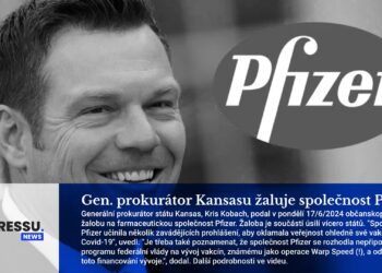 Gen. prokurátor Kansasu žaluje společnost Pfizer