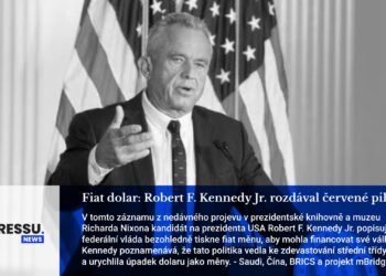 Fiat dolar: Robert F. Kennedy Jr. rozdával červené pilulky