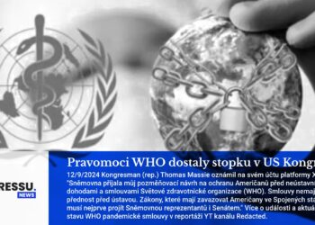 Pravomoci WHO dostaly stopku v US Kongresu