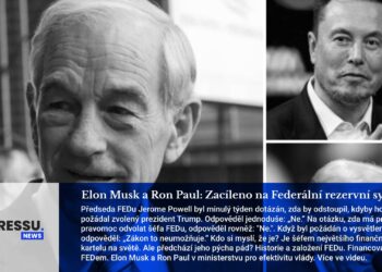 Elon Musk a Ron Paul: Zacíleno na Federální rezervní systém?