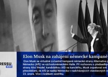 Elon Musk na zahájení německé kampaně AfD