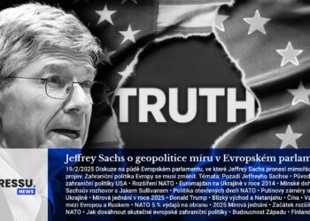 Jeffrey Sachs o geopolitice míru v Evropském parlamentu