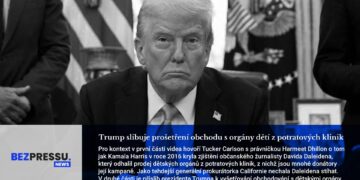 Trump slibuje prošetření obchodu s orgány dětí z potratových klinik