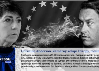 Christine Anderson: Záměrný kolaps Evropy, totalita EU